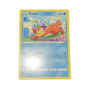 Pokemon TCG Sword & Shield Brilliant Stars Buizel 038/172 Common NM/M